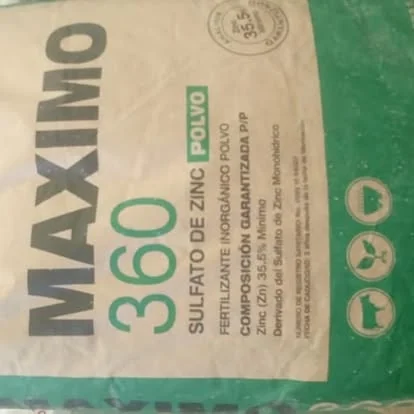 Máximo 360 Sulfato de Zinc