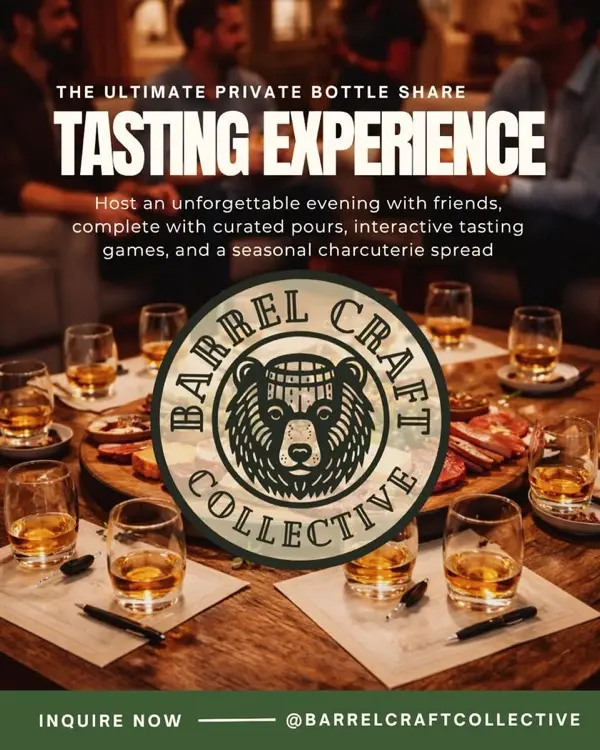 Publicación de Instagram de Barrel Craft Collective