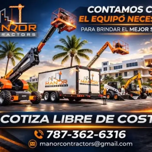 Pintura de fachada residencial con bucket truck JLG