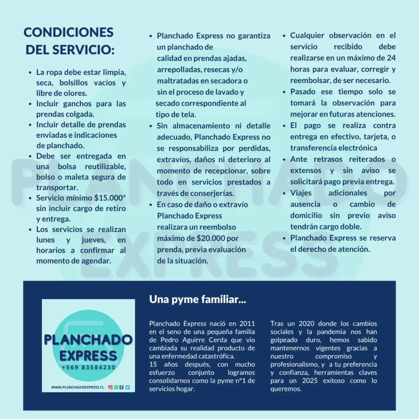 Foto de Planchado Express desde su Instagram