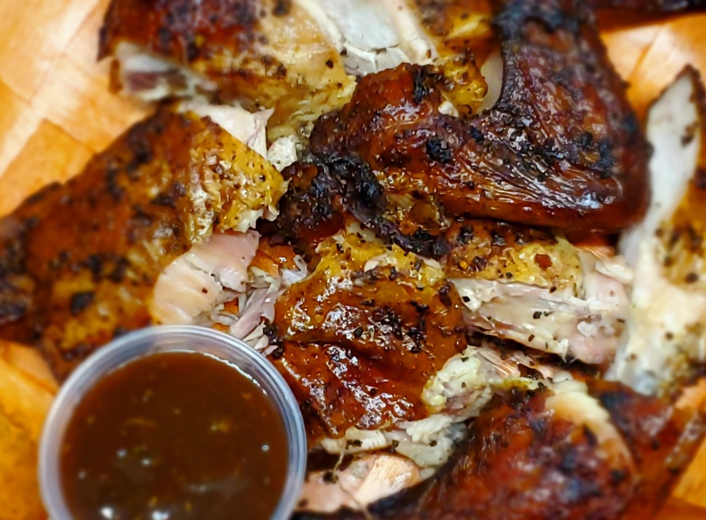 Pulled pork sandwich